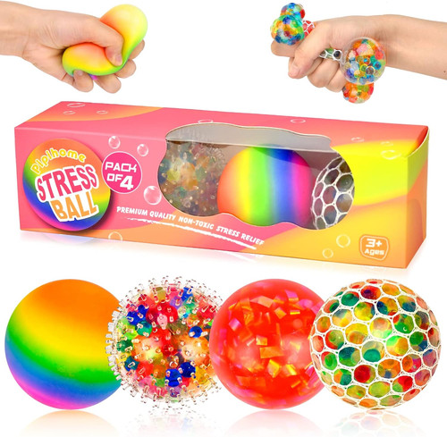 Lot balle anti stress - de, 4