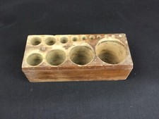 Grande boîte bois pour poids