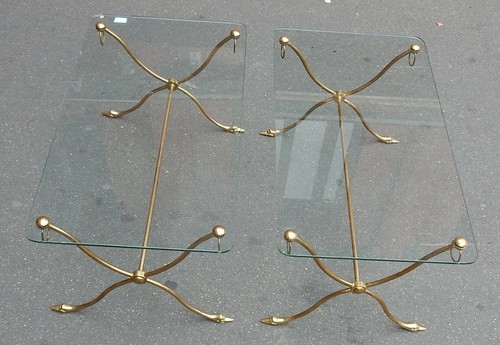 1970 paire tables aux - 1970',
