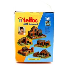 Vintage 2005 Teifoc 8002 Building Bricks Toys Games 2000s Made in Germany