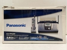 New/Old Stock*Panasonic 5.8 GHz Expandable Cordless Phone System w/Fax & Copier