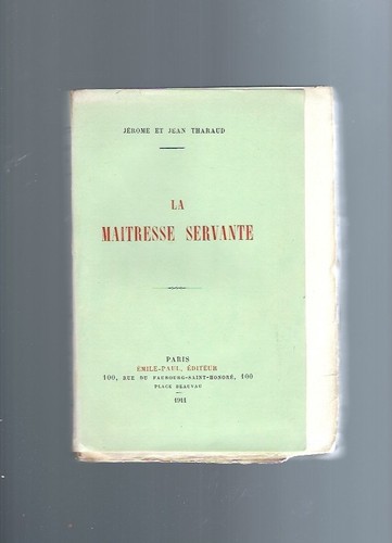 Tharaud la maitresse - j.j,