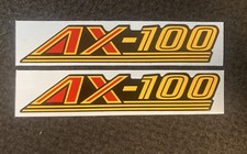 SUZUKI AX100 SIDE COVER DECALS