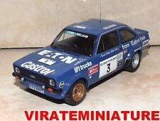 FORD ESCORT RS 1800 MK2 CIRCUIT OF IRELAND 1980 BILLY COLEMAN IXO RAC440 AU 1/43