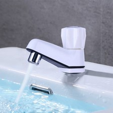 Robinet d'évier de salle de bain débit d'eau efficace construction robuste