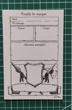 Heroquest : bloc de 17