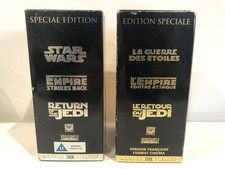 Coffret VHS Star Wars VO et VF