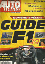 AUTO HEBDO N°1176 SAISON 1999 / PAGANI ZONDA C12 / DAYTONA 500