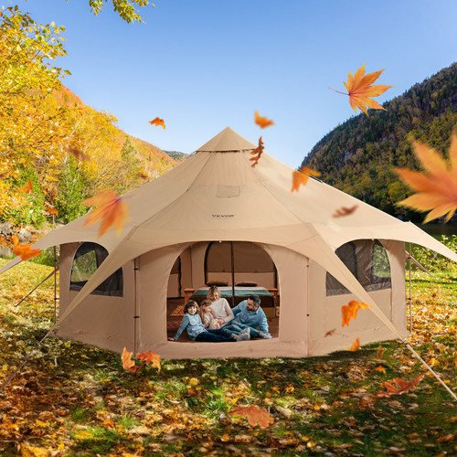 Tente cloche toile - 4, 5