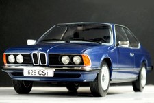 1:18 MCG [E24] BMW 628i CSi COUPE 1976" (Arctic Blue) HTF #18164 RARE! 6-Series