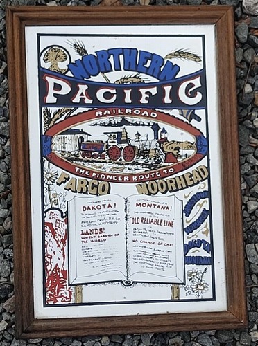 Ancien miroir publicitaire - miroir,