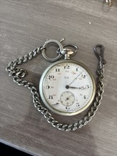 montre à gousset argent