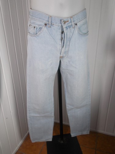 Vintage pantalon jeans bleu - vintage,