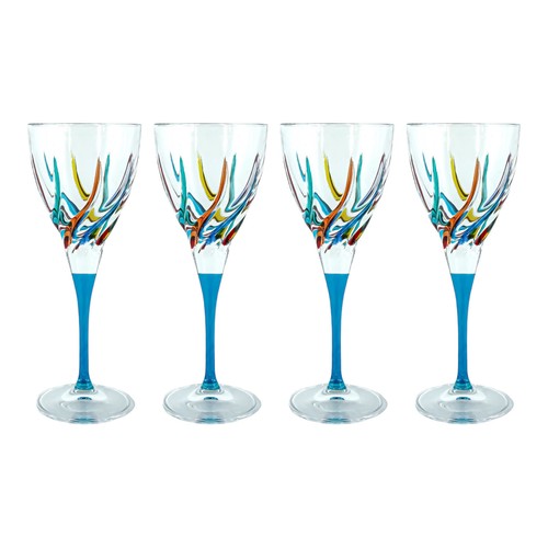 Set four murano vin - four,