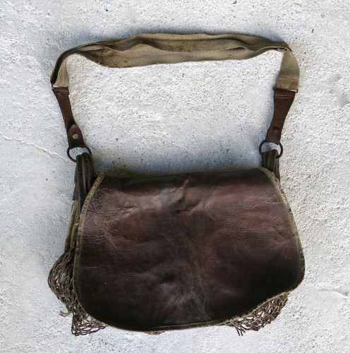 Gibeciere ancienne belle - gibeciere,