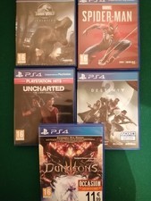 lot de 5 jeux ps4
