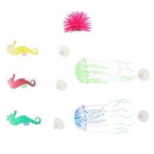  6 Pcs Décoration D'aménagement Du Paysage D'aquarium Décorations