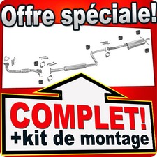 Ligne pot d'échappement pour