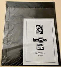 DAVO KOSMOS TWIN 1 (5 feuilles) 1 BANDE TIMBRES BILLETS contact si achat groupé