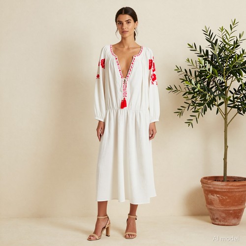 Grande taille boho folklore - boho,