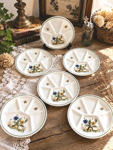 Lot assiettes - 6,
