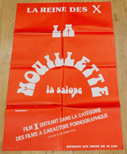 LA MOUILLETTE LA SALOPE Affiche cinéma 80x120 LURET, BRIGITTE LAHAIE PORNO  78