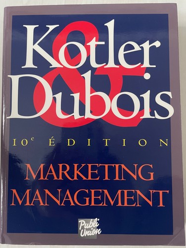 Kotler dubois marketing - dubois,