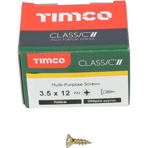 Vis bois 5x12mm - vis, à