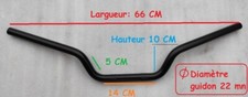 GUIDON TYPE ORIGINE ACIER MT07