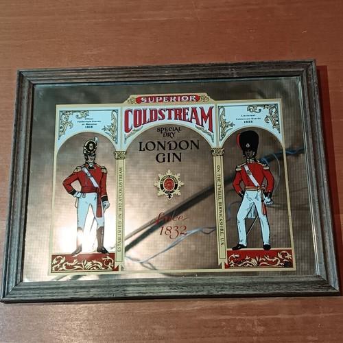 Ancien miroir publicitaire - ancien,