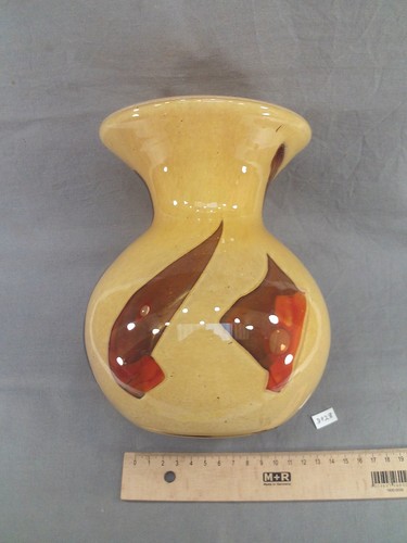 Ancien vase pâte verre - en,