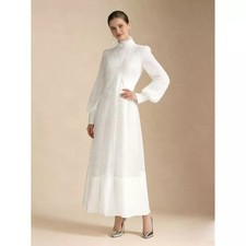 Robe Longue Blanche Élégante