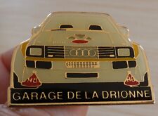 RARE LARGE PIN'S CAR RALLY GROUP B AUDI SPORT QUATTRO S1 E2 GARAGE DRIONNE