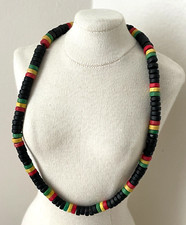 COLLIER en perles de  Bois