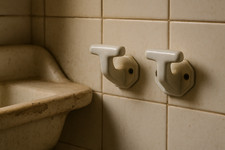 Ancienne paire de patère