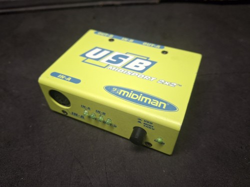 Midiman midisport 2x2 usb midi - midisport,