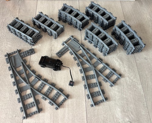 Lego lot rails aiguillages - lego,