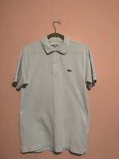 Polo Lacoste bleu taille M en