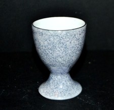 Vintage Iridescent Grey Porcelain Cup