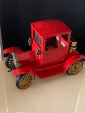 Superb antique table lighter "Consul Oldtimer" red Ford car
