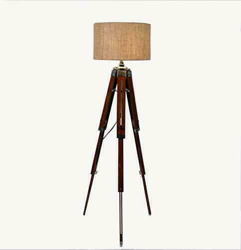 Ancien pied lampadaire - ancien, de