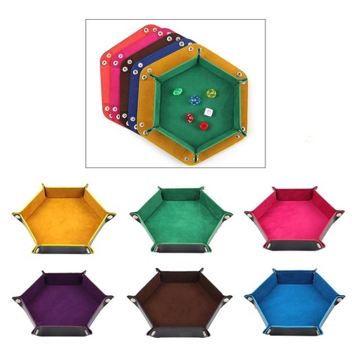Plateau dés hexagonal - dés,