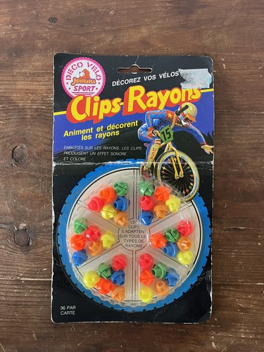 Rare vintage clips rayon - rare,