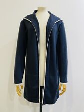 Veste Longue Chanel T.46 Bleu