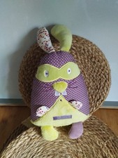 Peluche doudou lapin Lucien