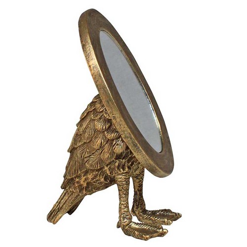 Miroir poser ovale pied - poser,