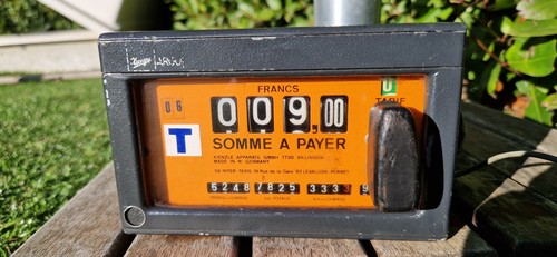 Ancien compteur taxi - ancien, de