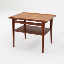 1950s Finn Juhl for France & Son 500 Series Side or End Table Teak 20x28 inches