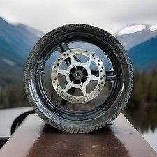 Derbi GPR50 Front 3 Spoke Wheel & Avon Tire Grimeca Six Stud Disc 1.85 x 16