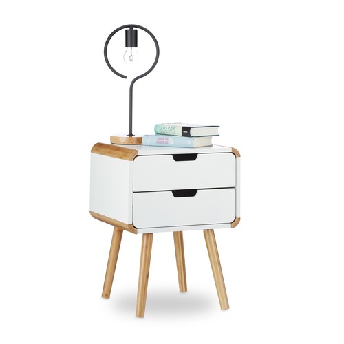Table chevet tiroirs - chevet, 2